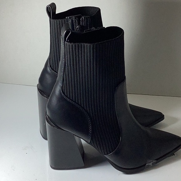 WILD PAIR
Trinityy Pointed-toe Pull-on Knit Dress Booties, - Picture 8 of 11